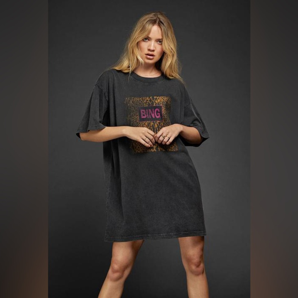 ANINE BING Harley Tee Dress
